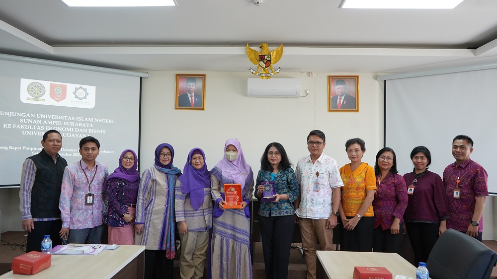Fakultas Ekonomi dan Bisnis Unud Terima Kunjungan dari Fakultas Ekonomi dan Bisnis Universitas Islam Negeri Sunan Ampel Surabaya