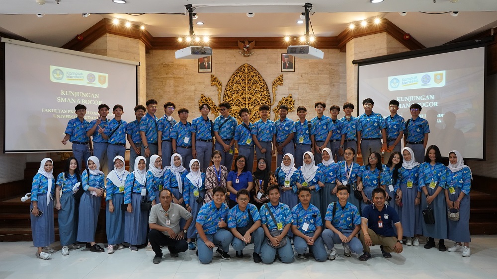 FEB Unud Receives Visit from SMAN 6 Bogor