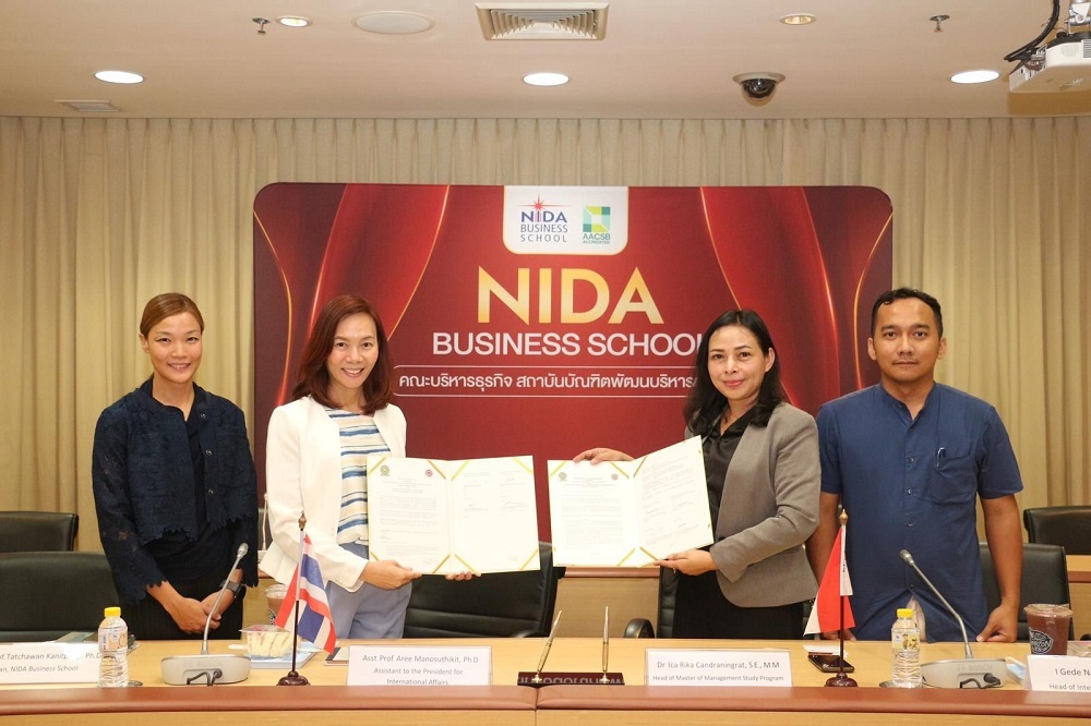 FEB Unud and NIDA Business School Thailand Establish Cooperation to Ensure the Future of Quality Education