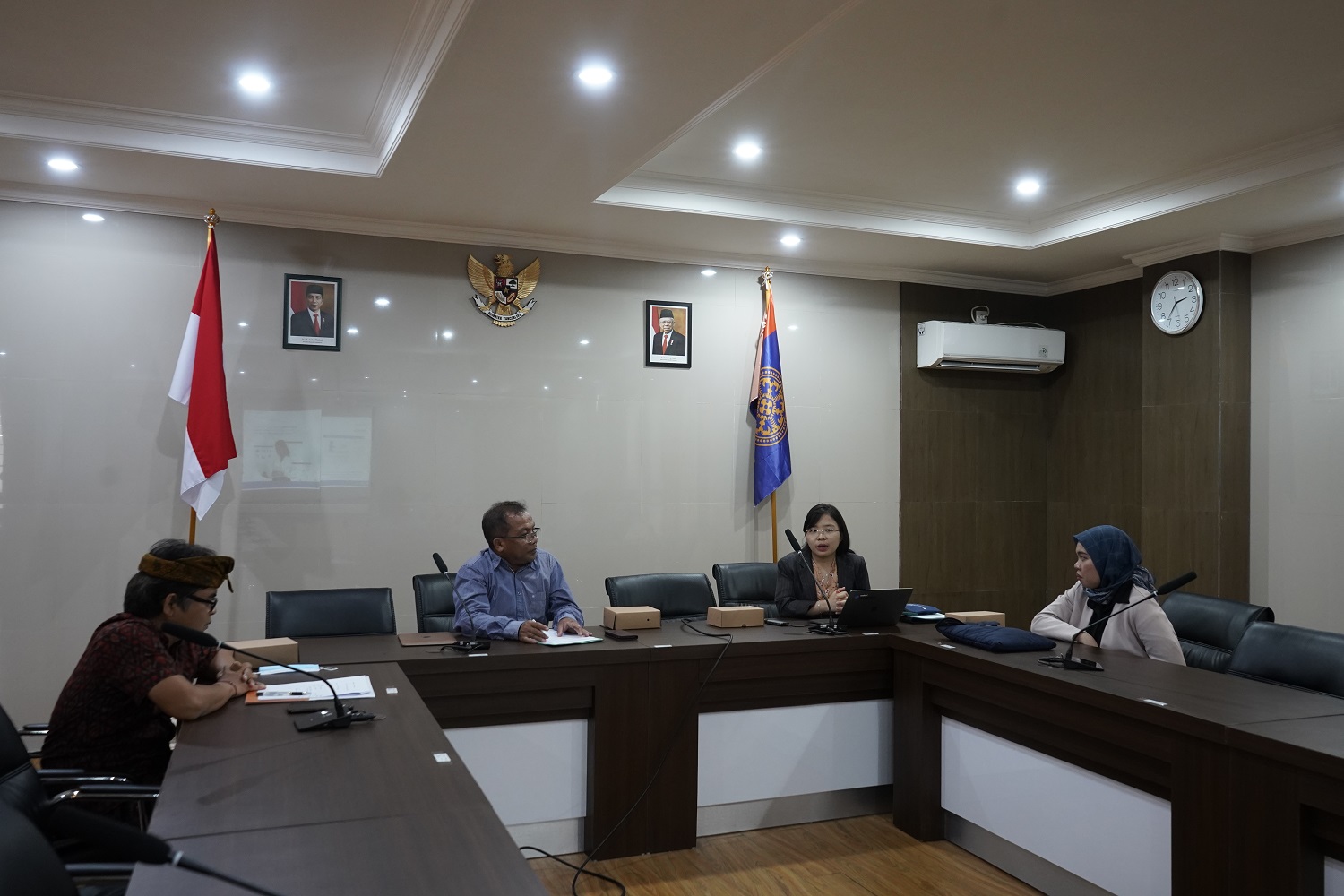 FEB Unud Receives Audience from Mekari University PT. Mekari Edukasi Nusantara