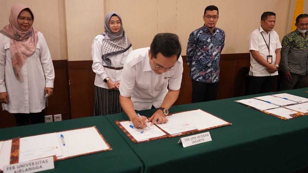 Fakultas Ekonomi dan Bisnis Universitas Udayana melakukan Penandatangan Perjanjian Kerjasama (PKS) dalam serangkaian kegiatan Kongres AFEBI Ke-10 bertempat di Prime Plaza Sanur-Bali.